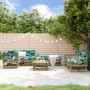 Gartenmöbel-Set 8-teilig aus imprägniertem Kiefernholz von , Gartensets - Ref: Foro24-3186227, Preis: 426,42 €, Rabatt: %