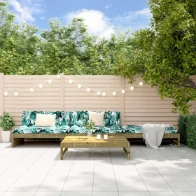 Garden furniture set 4 pieces impregnated pine wood by , Garden sets - Ref: Foro24-3186633, Price: 393,02 €, Discount: %