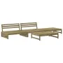 Garden furniture set 4 pieces impregnated pine wood by , Garden sets - Ref: Foro24-3186633, Price: 393,02 €, Discount: %