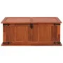 Solid acacia wood storage trunk 90x45x40 cm by vidaXL, Storage trunks - Ref: Foro24-247242, Price: 120,21 €, Discount: %