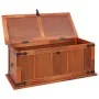 Solid acacia wood storage trunk 90x45x40 cm by vidaXL, Storage trunks - Ref: Foro24-247242, Price: 120,21 €, Discount: %