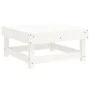 Gartenmöbel-Set 7-teilig aus massivem weißem Kiefernholz von , Gartensets - Ref: Foro24-3186348, Preis: 366,85 €, Rabatt: %