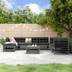 Garden furniture set 8 pieces solid pine wood by , Garden sets - Ref: Foro24-3186580, Price: 531,11 €, Discount: %