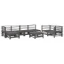 Gartenmöbel-Set 8-teilig aus massivem Kiefernholz von , Gartensets - Ref: Foro24-3186580, Preis: 523,88 €, Rabatt: %