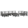 Gartenmöbel-Set 8-teilig aus massivem Kiefernholz von , Gartensets - Ref: Foro24-3186580, Preis: 531,11 €, Rabatt: %