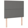 Kopfteile 2 Einheiten aus grauem Kunstleder 100x5x78/88 cm von , Kopf- und Fußteile - Ref: Foro24-3116280, Preis: 50,52 €, Ra...