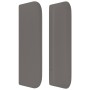 Gray synthetic leather headboard 203x16x78/88 cm by , Headboards and footboards - Ref: Foro24-3118740, Price: 60,20 €, Discou...