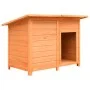 Hundehütte aus massivem Kiefern- und Tannenholz, 120 x 77 x 86 cm von vidaXL, Hundehütten - Ref: Foro24-170641, Preis: 185,02...
