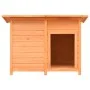 Hundehütte aus massivem Kiefern- und Tannenholz, 120 x 77 x 86 cm von vidaXL, Hundehütten - Ref: Foro24-170641, Preis: 185,02...