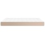 Synthetic leather pocket spring mattress 140x190x20 cm by , Mattresses - Ref: Foro24-347787, Price: 195,08 €, Discount: %