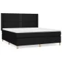 Box spring bed with black fabric mattress 160x200 cm by , Beds and slatted bases - Ref: Foro24-3131923, Price: 560,50 €, Disc...