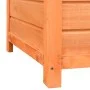 Hundehütte aus massivem Kiefern- und Tannenholz, 120 x 77 x 86 cm von vidaXL, Hundehütten - Ref: Foro24-170641, Preis: 185,02...