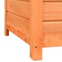 Hundehütte aus massivem Kiefern- und Tannenholz, 120 x 77 x 86 cm von vidaXL, Hundehütten - Ref: Foro24-170641, Preis: 185,02...