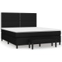 Box spring bed with black fabric mattress 160x200 cm by , Beds and slatted bases - Ref: Foro24-3136527, Price: 591,70 €, Disc...