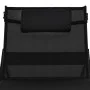 2 synthetic rattan sun loungers with black textilene table by vidaXL, Loungers - Ref: Foro24-44893, Price: 264,45 €, Discount: %