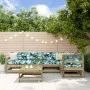 Garden furniture set 6 pieces impregnated pine wood by , Garden sets - Ref: Foro24-3186472, Price: 321,56 €, Discount: %