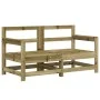 Garden furniture set 6 pieces impregnated pine wood by , Garden sets - Ref: Foro24-3186472, Price: 321,56 €, Discount: %