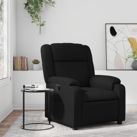 Black Faux Leather Recliner by , Armchairs - Ref: Foro24-373522, Price: 206,64 €, Discount: %