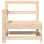 Garten-Ecksofas 2 Stück aus massivem Kiefernholz von , Modulare Sofas für den Außenbereich - Ref: Foro24-825506, Preis: 112,5...