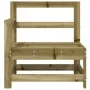 Garden corner sofas 2 pcs impregnated solid wood by , Modular outdoor sofas - Ref: Foro24-825512, Price: 121,76 €, Discount: %