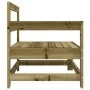 Garden corner sofas 2 pcs impregnated solid wood by , Modular outdoor sofas - Ref: Foro24-825512, Price: 121,76 €, Discount: %