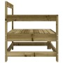 Garten-Ecksofas 2 Stück imprägniertes Massivholz von , Modulare Sofas für den Außenbereich - Ref: Foro24-825512, Preis: 123,3...