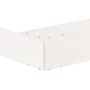 Sandkasten mit Achtecksitzen aus massivem weißem Kiefernholz von , Sandkästen - Ref: Foro24-825017, Preis: 66,28 €, Rabatt: %