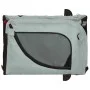 Remolque de bicicleta mascotas hierro tela Oxford gris negro de , Cochecitos para mascotas - Ref: Foro24-94014, Precio: 98,31...
