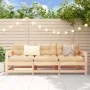Gartenmöbel-Set 3-teilig aus massivem Kiefernholz von , Modulare Sofas für den Außenbereich - Ref: Foro24-825527, Preis: 168,...