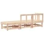 Gartenmöbel-Set 3-teilig aus massivem Kiefernholz von , Modulare Sofas für den Außenbereich - Ref: Foro24-825408, Preis: 132,...