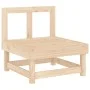 Gartenmöbel-Set 3-teilig aus massivem Kiefernholz von , Modulare Sofas für den Außenbereich - Ref: Foro24-825408, Preis: 132,...