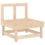 Gartenmöbel-Set 3-teilig aus massivem Kiefernholz von , Modulare Sofas für den Außenbereich - Ref: Foro24-825408, Preis: 137,...