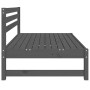 Central garden sofas 2 pcs gray pine wood 120x80 cm by , Modular outdoor sofas - Ref: Foro24-825718, Price: 206,55 €, Discoun...