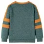 Kinder-Sweatshirt dunkelgrün meliert 92 von , Kinder-T-Shirts - Ref: Foro24-12664, Preis: 12,91 €, Rabatt: %