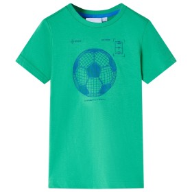 Camiseta infantil verde 92 de , Camisetas para niños - Ref: Foro24-11644, Precio: 8,00 €, Descuento: %