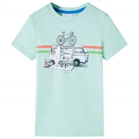 Hellmintgrünes Kinder-T-Shirt 92 von , Kinder-T-Shirts - Ref: Foro24-12044, Preis: 8,32 €, Rabatt: %