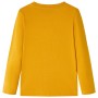 Langarm-T-Shirt für Kinder in der Farbe Ocker 128 von , Kinder-T-Shirts - Ref: Foro24-13077, Preis: 8,85 €, Rabatt: %