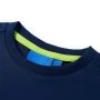 Marineblaues Langarm-T-Shirt für Kinder 104 von , Kinder-T-Shirts - Ref: Foro24-13255, Preis: 8,69 €, Rabatt: %