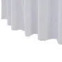 Elastic table covers 2 pcs with skirt 150x74 cm white by vidaXL, Covers - Ref: Foro24-133582, Price: 44,35 €, Discount: %