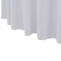 Elastische Tischdecken 2 Stück mit Rock 150x74 cm weiß von vidaXL, Abdeckungen - Ref: Foro24-133582, Preis: 47,30 €, Rabatt: %