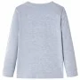 Children's long-sleeved gray melange t-shirt 104 by , Kids T-shirts - Ref: Foro24-13260, Price: 8,59 €, Discount: %