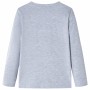 Langärmliges graues Melange-T-Shirt für Kinder 104 von , Kinder-T-Shirts - Ref: Foro24-13260, Preis: 8,66 €, Rabatt: %