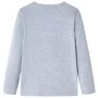 Children's long-sleeved gray melange t-shirt 128 by , Kids T-shirts - Ref: Foro24-13262, Price: 8,69 €, Discount: %