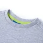 Children's long-sleeved gray melange t-shirt 128 by , Kids T-shirts - Ref: Foro24-13262, Price: 8,69 €, Discount: %