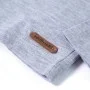 Children's long-sleeved gray melange t-shirt 128 by , Kids T-shirts - Ref: Foro24-13262, Price: 8,69 €, Discount: %