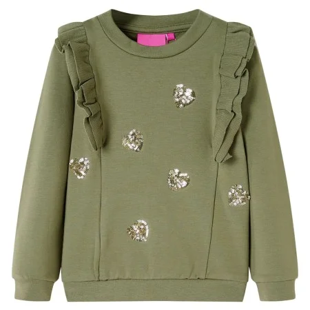 Khakifarbenes Kinder-Sweatshirt 140 von , Kinder-T-Shirts - Ref: Foro24-13738, Preis: 11,70 €, Rabatt: %