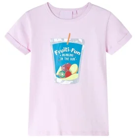 Zartrosa Kinder-T-Shirt 92 von , Kinder-T-Shirts - Ref: Foro24-10599, Preis: 8,24 €, Rabatt: %
