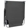 Tumbona plegable con respaldo ajustable gris de vidaXL, Tumbonas - Ref: Foro24-44293, Precio: 59,77 €, Descuento: %