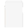 Wand-TV-Schrank mit LED-Leuchten weiß 40x30x40 cm von , TV-Möbel - Ref: Foro24-837169, Preis: 43,94 €, Rabatt: %