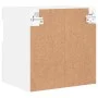 Mueble de TV de pared con luces LED blanco 40x30x40 cm de , Muebles TV - Ref: Foro24-837169, Precio: 43,26 €, Descuento: %